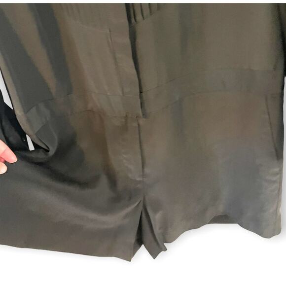 J. Crew silk tuxedo romper size 6 - Picture 4 of 12